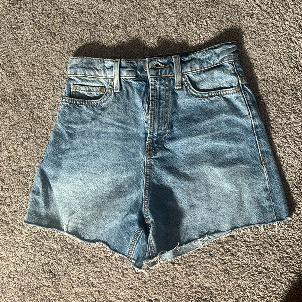 BDG jean shorts, mid-high rise